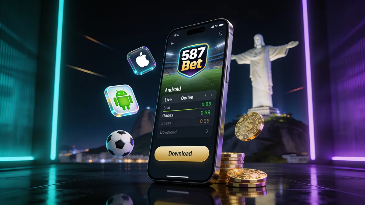 App Móvel da 587 bet para jogadores no Brasil